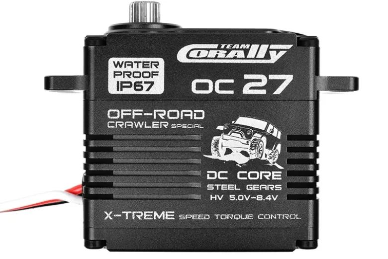 Team Corally C-52015OC-27 HV Digital Servo Alu-Gehäuse Waterproof 0.11s / 27kg