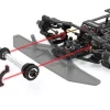 Team Corally C-00133SSX-823 4WD Pan Car 1:8 On-Road Chassis Bausatz
