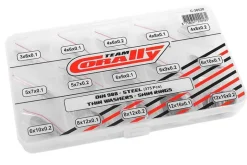Team Corally C-38520Stahl Ausgleichsringe 'Shim Ring Set' (375 St)