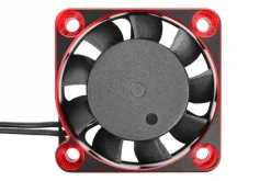 Team Corally C-53112-1TF-40 Ultra High Speed Lüfter 40mm 8,75V BEC Alu rot/schw.