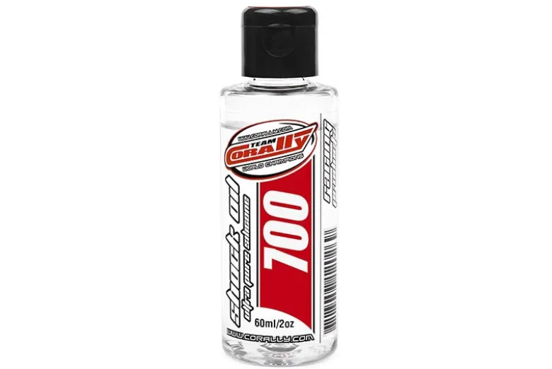 Team Corally C-81270Ultra Pure Silikon Stossdämpferöl - 700 CPS - 60ml / 2oz