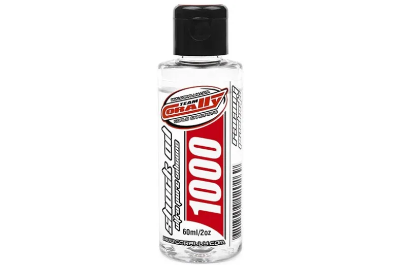Team Corally C-81300Ultra Pure Silikon Stossdämpferöl - 1000 CPS - 60ml / 2oz