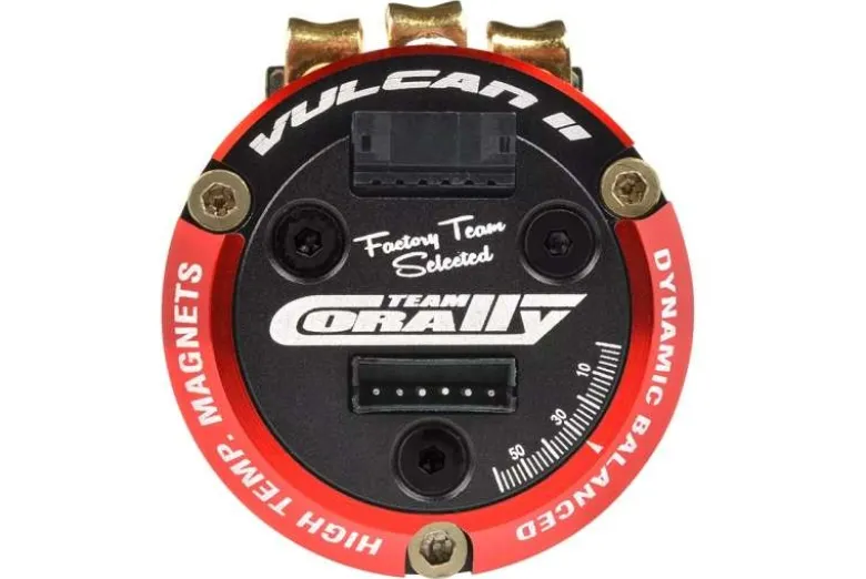 Team Corally C-61153Vulcan II Pro-Mod Brushless Motor Sensored - 6.5T