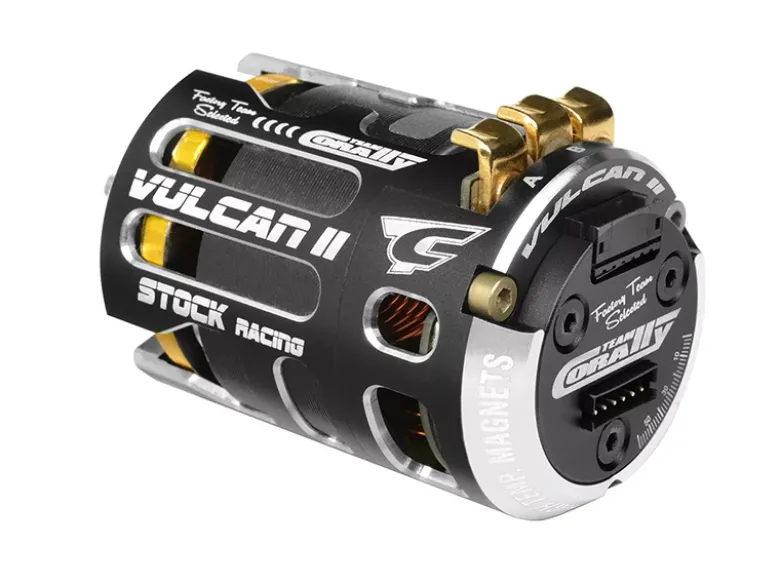 Team Corally C-61170Vulcan II - Stock, Brushless Sensored 1:10 Motor - 10.5T