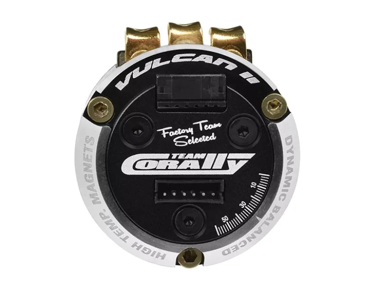 Team Corally C-61170Vulcan II - Stock, Brushless Sensored 1:10 Motor - 10.5T