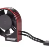 Team Corally C-53115-1XF-30 Ultra High Speed Lüfter 30mm, schwarz/rot, BEC