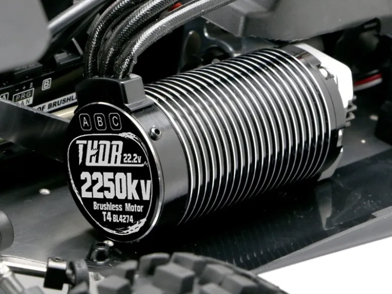 Team Magic TM560011DH6B8ER Buggy 4WD 1/8 Brushless 4-6S Motor RTR blau/schwarz