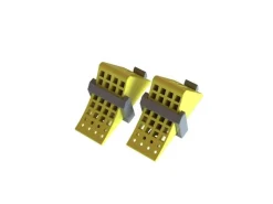 Thicon Models 50087Hemmschuhe gelb mit Halter schwarz (2)