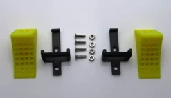 Thicon Models 50087Hemmschuhe gelb mit Halter schwarz (2)