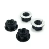 Thicon Models 20055Scale Radmuttern Alu schwarz M4 4 Stück