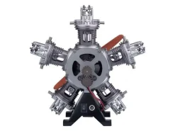 Thicon Models 21013Stern-Flug-Motor 5-Zylinder Metall Bausatz