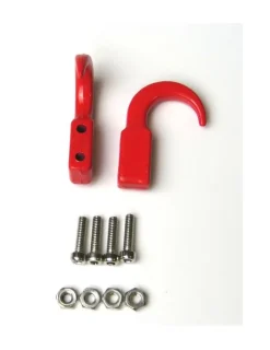 Thicon Models 20031Truck Zubehör Haken lang Metall rot ( 2 St.)