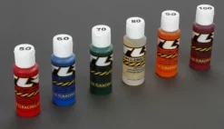 TLR TLR74021Stoßdämpferöl 6er-Set: 50, 60, 70, 80, 90, 100wt je 59ml