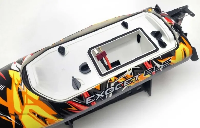 T2M T625Exocet Brushless Rennboot 415mm 2.4GHz RTR ca. 35 km/h