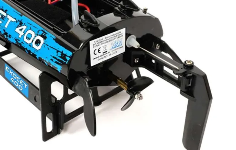T2M T622Exocet 400 Rennboot 440mm 2.4GHz RTR, blau/schwarz bis zu 25 km/h