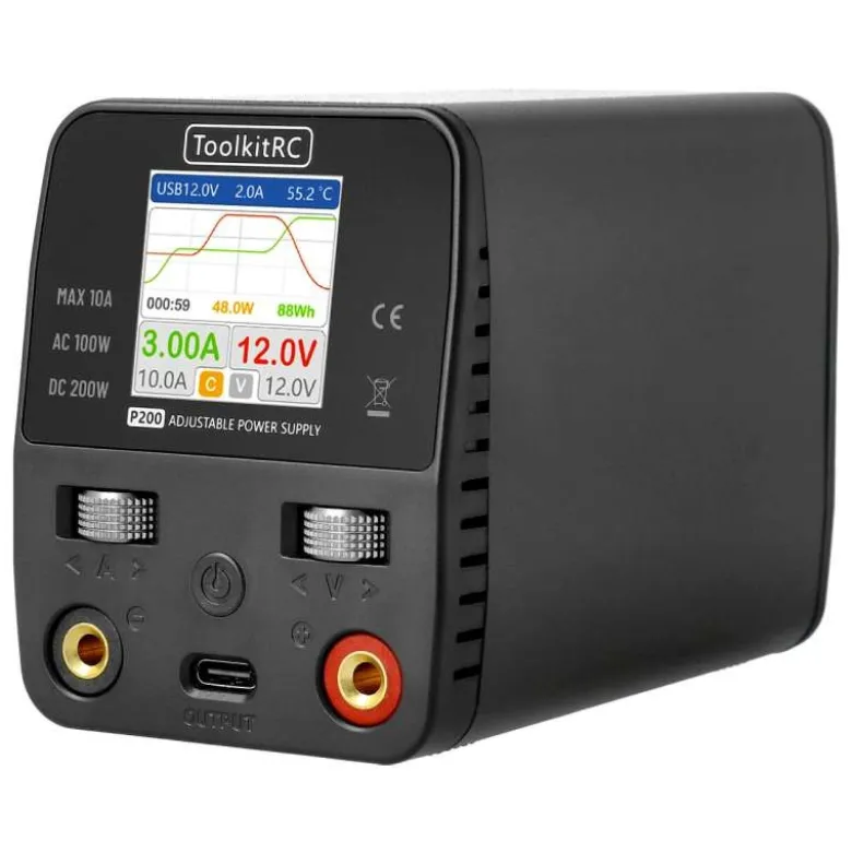 ToolkitRC TK23100P200 V2 Netzteil 30V 10A 100/200W AC und DC Input