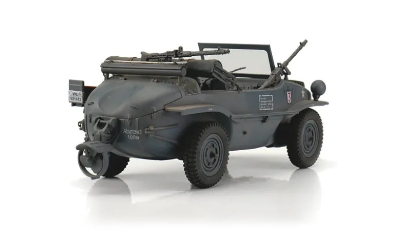 Torro 1149900002BRC VW Schwimmwagen T166 grau 1:16 2,4Ghz neue Version mit verbesserter Antriebswelle