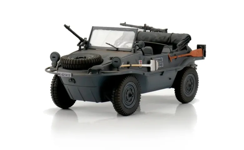 Torro 1149900002BRC VW Schwimmwagen T166 grau 1:16 2,4Ghz neue Version mit verbesserter Antriebswelle