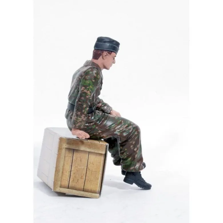 Torro 222285115Figur Fahrer sitzend 1/16 für Panzermodelle