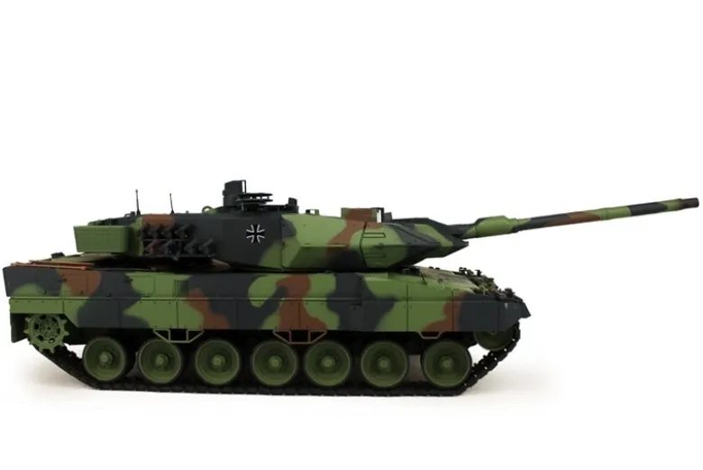 Torro 1116038891RC Panzer Leopard 2A6 flecktarn 1:16 BB + IR Battlesystem