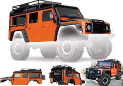 Traxxas 8011ALand Rover Defender Adventure Edition orange für TRX-4 324mm auch für Bronco+Kit ( TRX8057 wird zusätzlich benötigt)