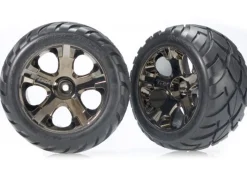Traxxas 3776AReifen auf Felge mit 12mm Sechskant auch Rustler 4X4