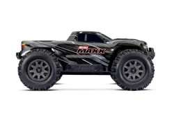 Traxxas 107154-1-BLKMINI-MAXX 4WD BL-2S Brushless, HD-Teile, RTR, schwarz
