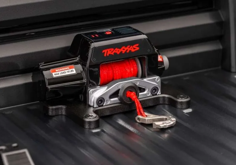 Traxxas 88086-84BLKSET2TRX-6 Ultimate RC Hauler Truck 6x6 RTR 1:10, schwarz inkl. Lipo-Akku, Power Plus 80 Ladegerät & Adapter