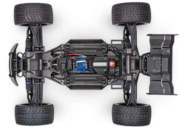 Traxxas 78086-4BLK-SET3XRT 4X4 VXL 1/7 4WD Race Truck Brushless RTR, schwarz Set mit 2x 4S 50C Boost 7000 Lipo, Duo Ladegerät