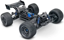 Traxxas 78086-4BLK-SET3XRT 4X4 VXL 1/7 4WD Race Truck Brushless RTR, schwarz Set mit 2x 4S 50C Boost 7000 Lipo, Duo Ladegerät