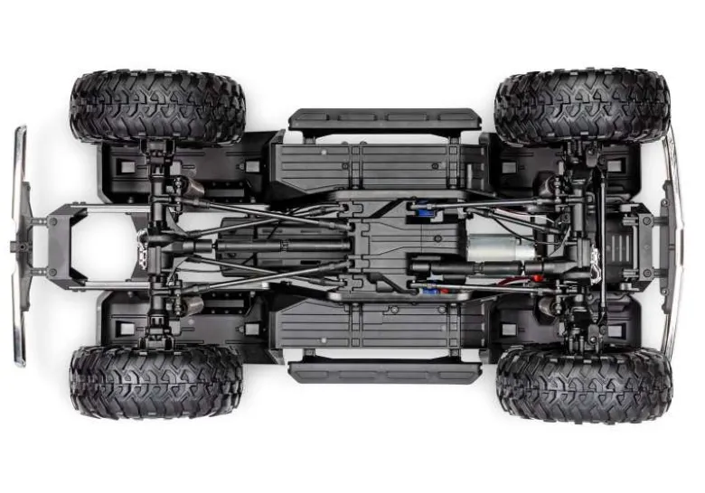 Traxxas 92046-4BLKTRX-4 79 Ford F150 High-Trail 4WD Crawler 1:10 RTR, schwarz