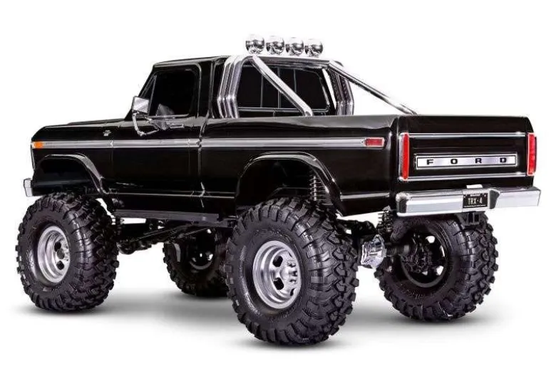 Traxxas 92046-4BLKTRX-4 79 Ford F150 High-Trail 4WD Crawler 1:10 RTR, schwarz