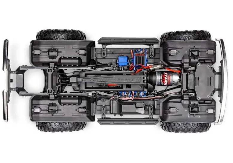 Traxxas 92046-4BLKTRX-4 79 Ford F150 High-Trail 4WD Crawler 1:10 RTR, schwarz