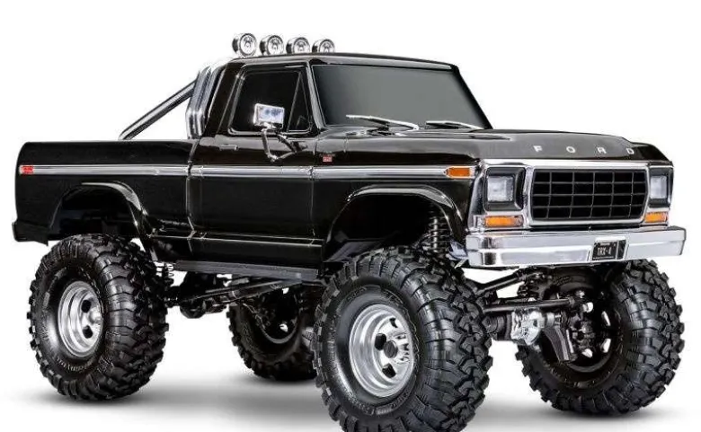 Traxxas 92046-4BLKTRX-4 79 Ford F150 High-Trail 4WD Crawler 1:10 RTR, schwarz