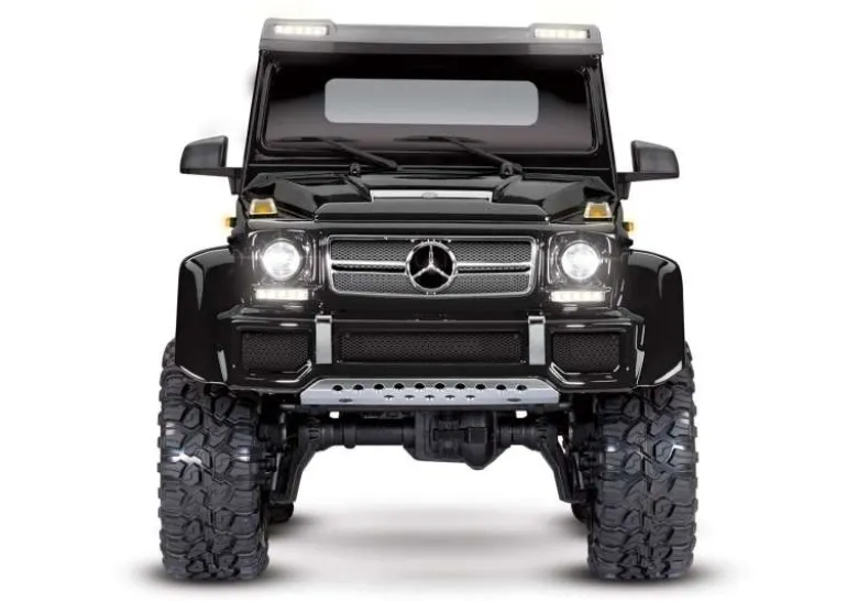 Traxxas 88296-4BLKTRX-6 MB G63 AMG 6x6 Brushed Crawler 1:10 RTR, schwarz inklusive LED Set