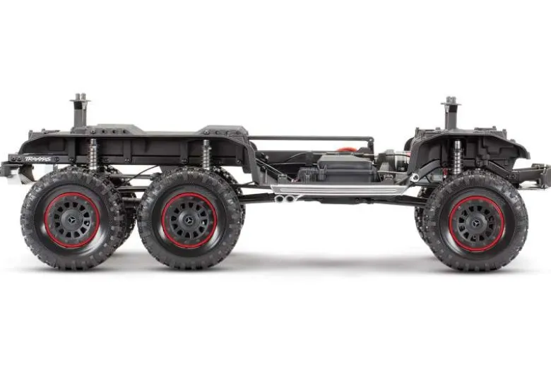 Traxxas 88296-4BLKTRX-6 MB G63 AMG 6x6 Brushed Crawler 1:10 RTR, schwarz inklusive LED Set