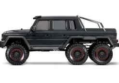 Traxxas 88296-4BLKTRX-6 MB G63 AMG 6x6 Brushed Crawler 1:10 RTR, schwarz inklusive LED Set