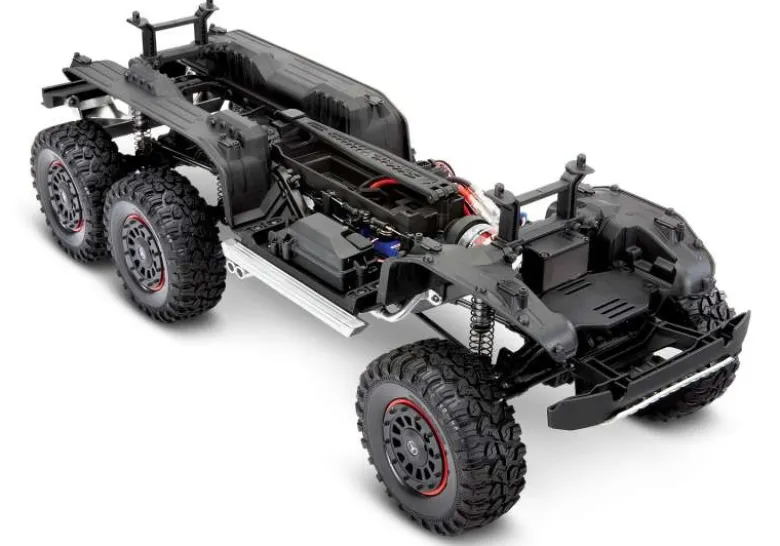 Traxxas 88296-4BLKTRX-6 MB G63 AMG 6x6 Brushed Crawler 1:10 RTR, schwarz inklusive LED Set