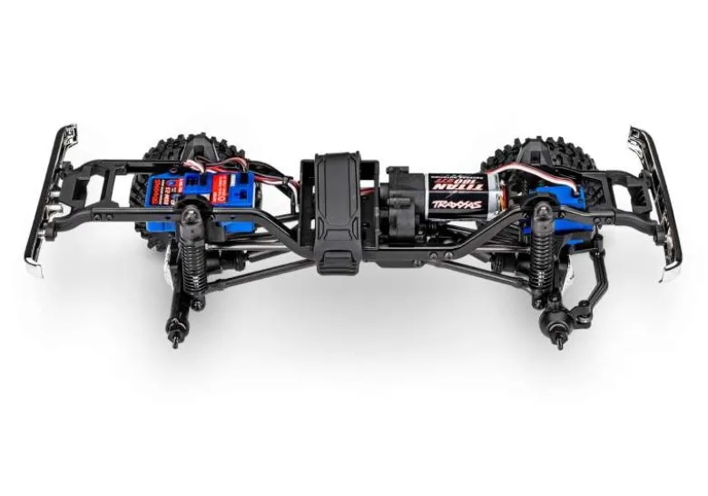 Traxxas 97044-1BLKTRX-4M Ford F150 4x4 lifted schwarz 1/18 Crawler RTR Brushed
