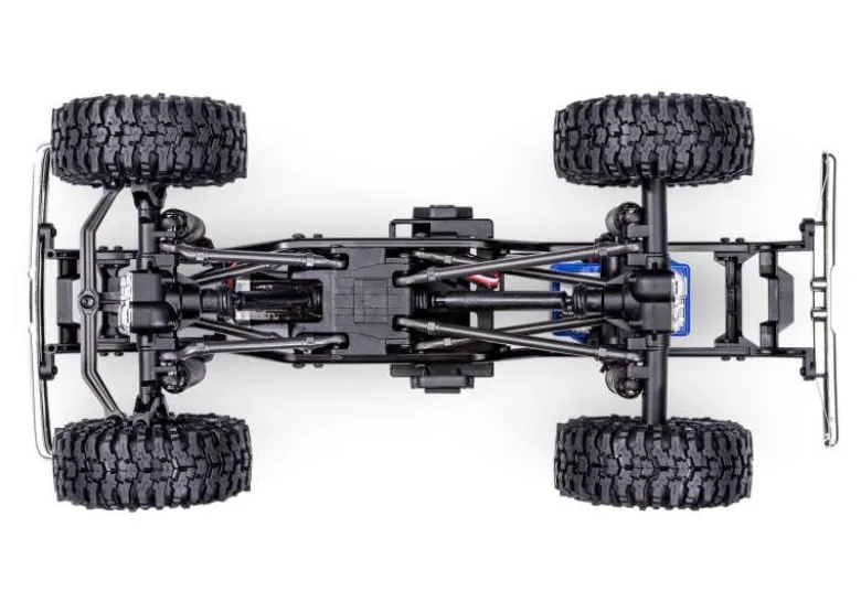 Traxxas 97044-1BLKTRX-4M Ford F150 4x4 lifted schwarz 1/18 Crawler RTR Brushed