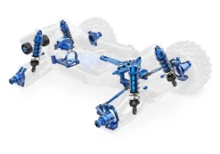 Traxxas 89087-4-BLUEMAXX Ultimate 4x4 Brushless Monster-Truck, 1:10, blau