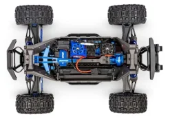 Traxxas 89087-4-BLUEMAXX Ultimate 4x4 Brushless Monster-Truck, 1:10, blau
