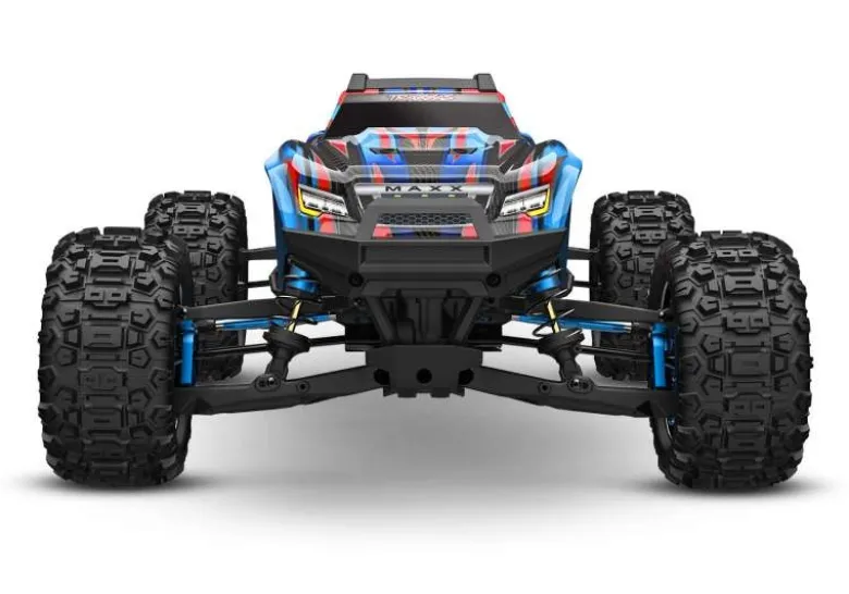 Traxxas 89087-4-BLUEMAXX Ultimate 4x4 Brushless Monster-Truck, 1:10, blau