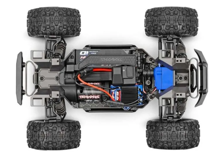Traxxas 107154-1-BLUEMINI-MAXX 4WD BL-2S Brushless, HD-Teile, RTR, blau