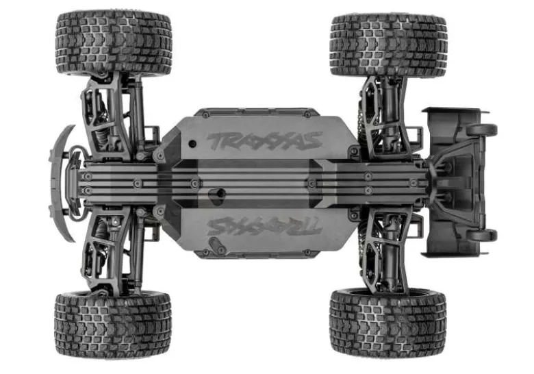 Traxxas 108076-1-BLUEMINI-XRT V2 3S 4x4 1:16 Monster-Truck RTR 2026, HD, blau mit 2S Lipo/Lader Brushless Version 2026