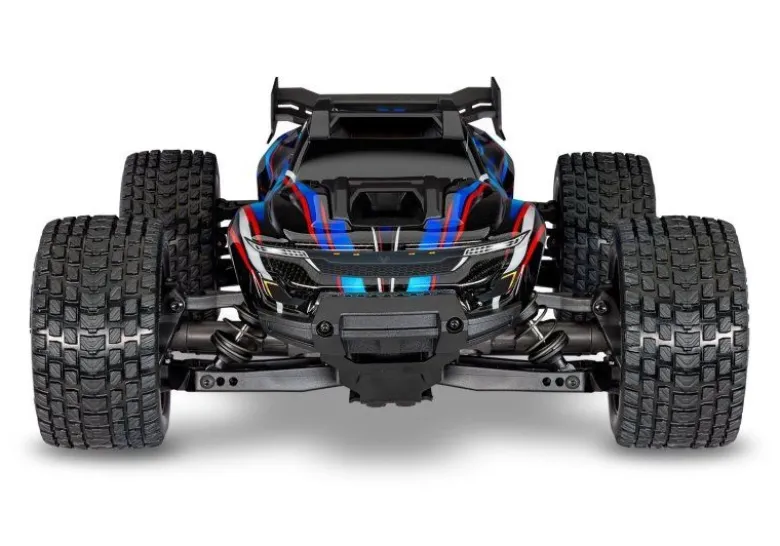 Traxxas 108076-1-BLUEMINI-XRT V2 3S 4x4 1:16 Monster-Truck RTR 2026, HD, blau mit 2S Lipo/Lader Brushless Version 2026
