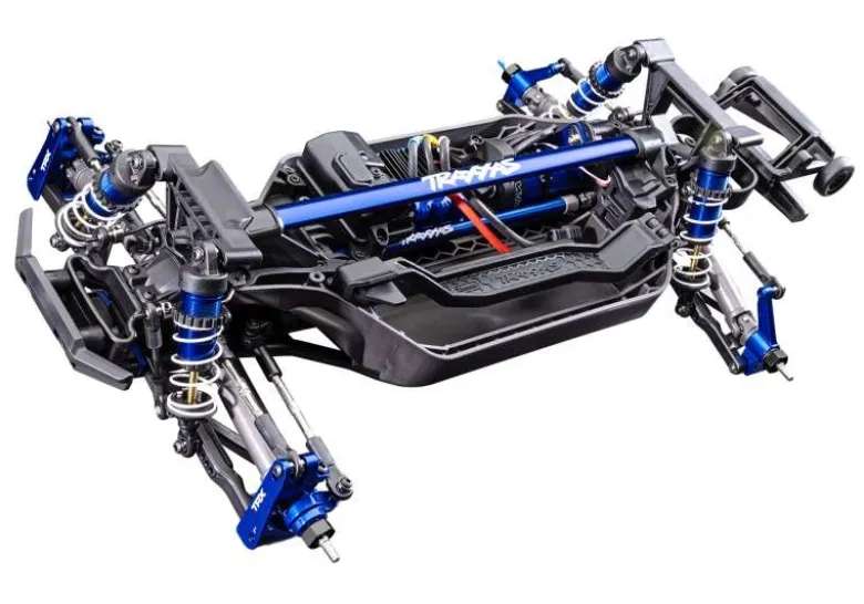 Traxxas 67097-4BLUERustler 4x4 Ultimate blau 1/10 Stadium Truck Brushless RTR