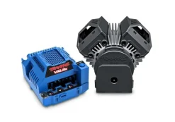 Traxxas 78086-4BLUE-SET3XRT 4X4 VXL 1/7 4WD Race Truck Brushless RTR, blau Set mit 2x 4S 50C Boost 7000 Lipo, Duo Ladegerät
