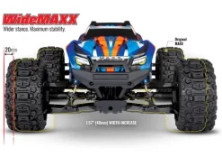 Traxxas 89086-4BLUEWideMAXX 1:10 RTR TSM 4S Brushless Monster-Truck blau
