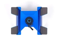 Traxxas 8797-BLUEX-Truck-Stand Aluminium blau X-Maxx XRT 1:5 1:6